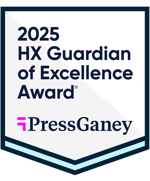 HX Guardian of Excellence Award® by Press Ganey