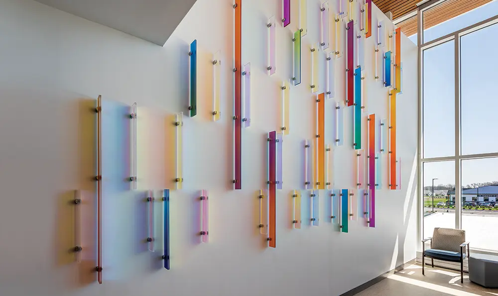 Memorial Jerome Medical Center decorative panels