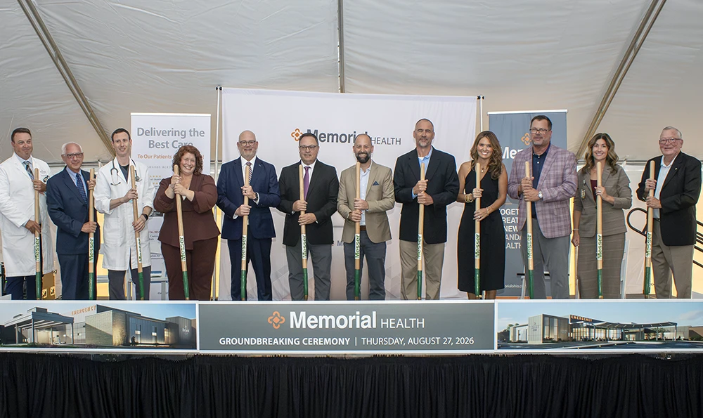 Memorial Hospital Emergency Department Groundbreaking 8-27-2026